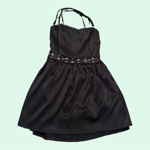 black dance costume dress